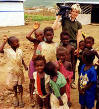 Sierra Leone refugee camp